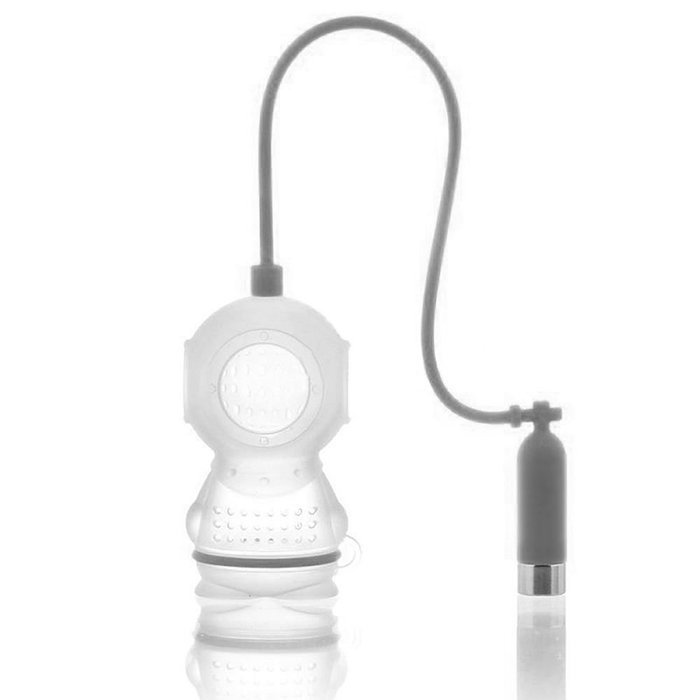 Silicone Diver Deep Tea Leaf Herbal Spice Strainer Filter Infuser Diffuser Bag-Gray