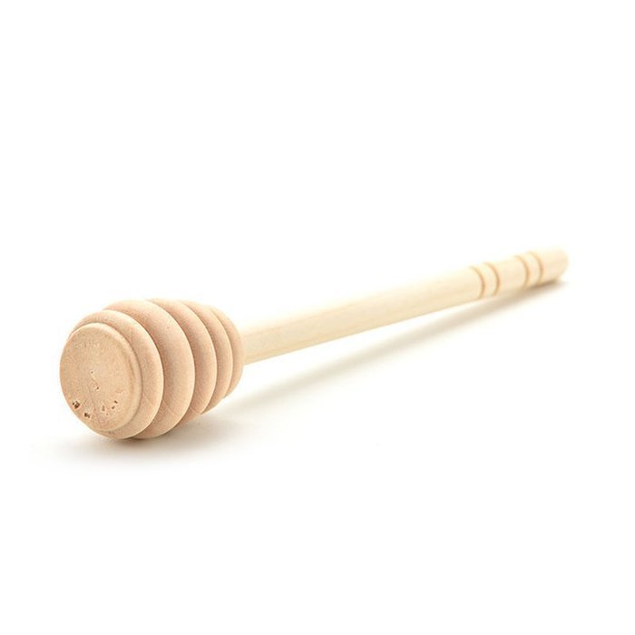 Beauty Clubs 5PCS Wooden Honey Dipper Wooden Stick N3