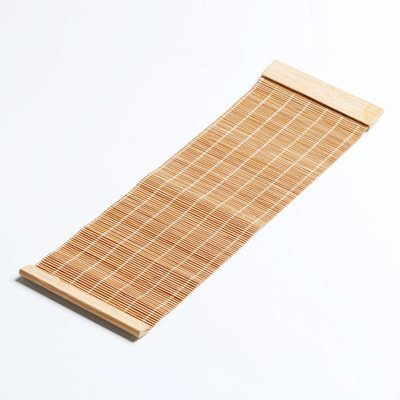 CCWY Bamboo tea table hand-woven bamboo mats coaster insulation pad Kung Fu tea tea table flag curtains wholesale... N3