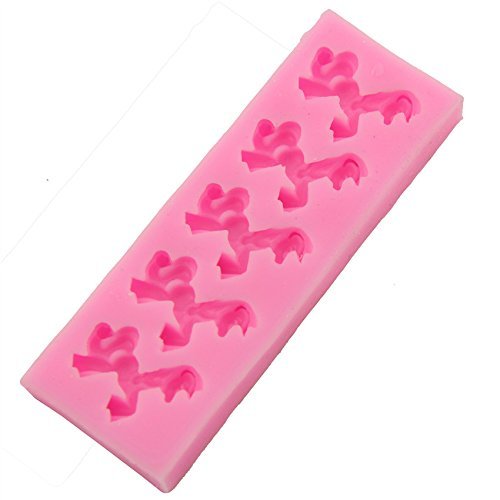 Let'S Diy Pony Horse Shape Silicone Cake Molds Non-Stick Fondant Sugar Jelly Ice Lace Moulds Kitchen Accessories N3