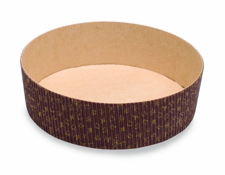 Welcome Home Brands Large Baking Cake Round Rose, 5.9-Inch Diameter by 1.8-Inch Height, One Case of 200 Units