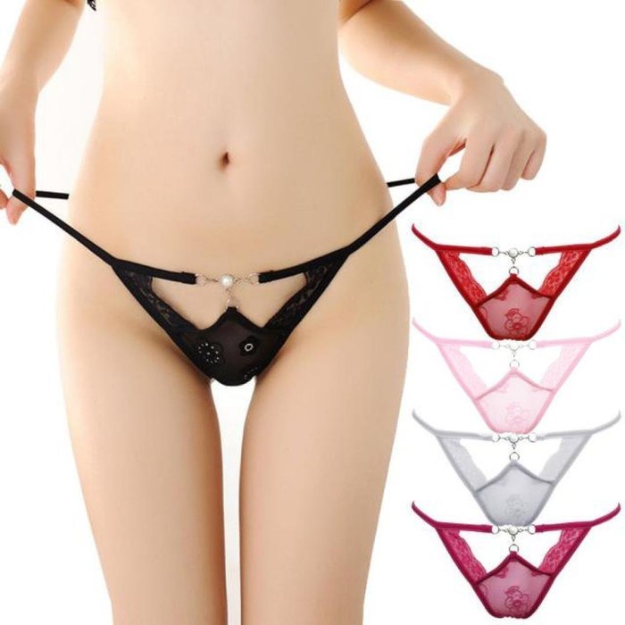 Underpants ，Beautyvan Comfortable 2016 New Thongs G-string T-back Panties Underwear (Black) N9