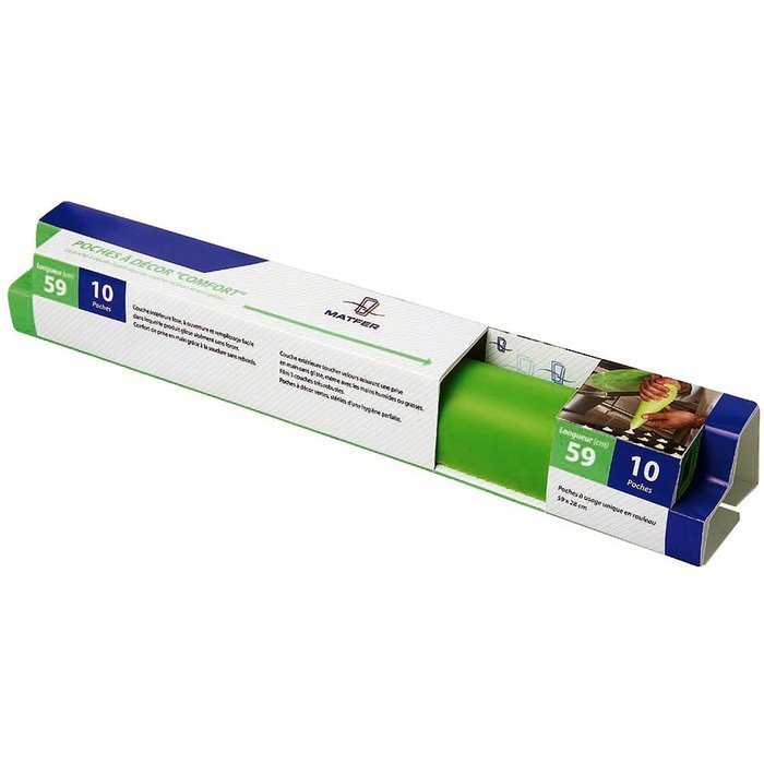 Matfer Bourgeat 165010 Heavy Duty Disposable Pastry Bags