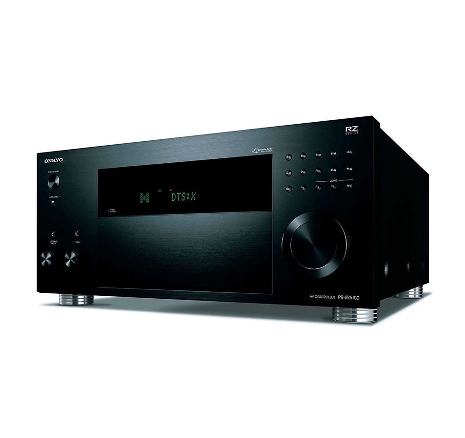 Onkyo 11 Channel Surround Sound Pre-Amplifier Audio Component Preamplifier, Black (PR-RZ5100) N6
