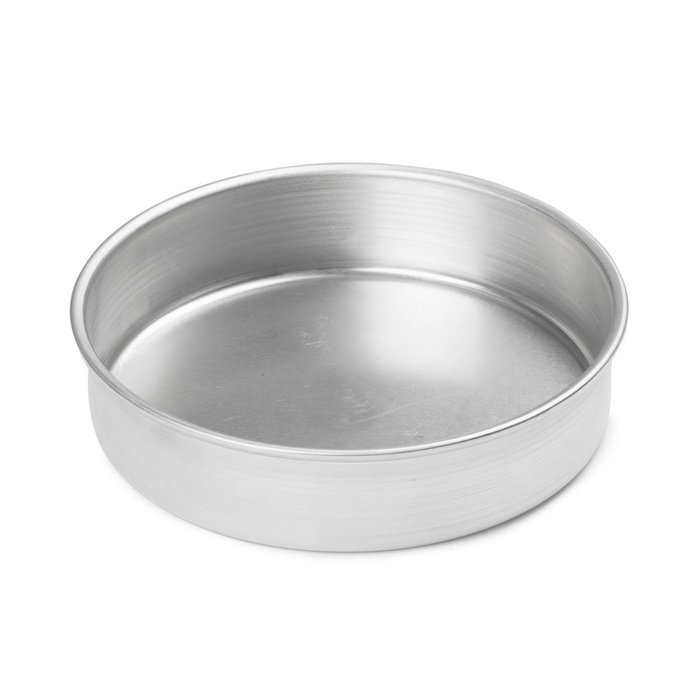 FortheChef's Aluminum Layer Cake Pan, 8" x 2"