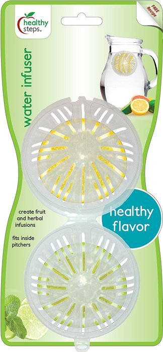 Jokari Healthy Steps Water Infuser, Single Unit, Colors Vary