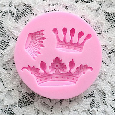 Y&XL&H DIY Chocolate Mold Silicone Cartoon Crown N5