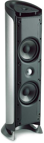 Polk Audio RM30 Satellite Speaker with Stand (Single, Pewter)