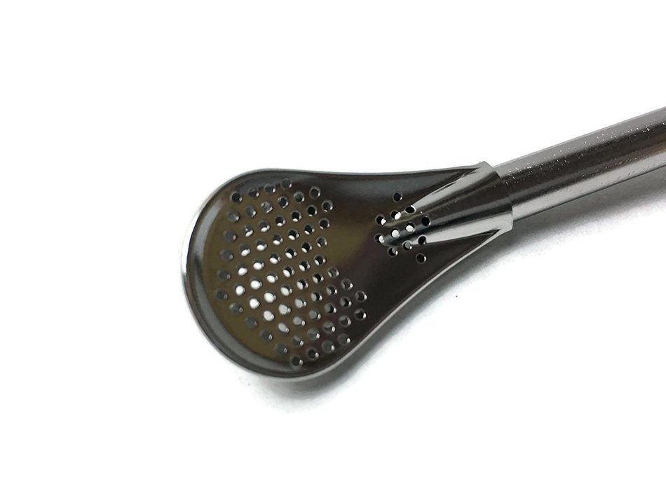 (DB1) One Eco-MaTea Stainless Steel Yerba Mate Straw ~ Mate Gourd Straw ~ Bombilla Straw N2