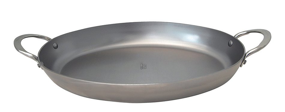 Mineral B Element 9.5" Oval Steel Roasting Pan