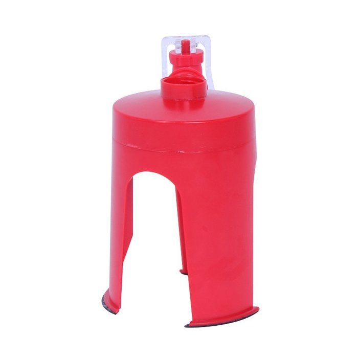 Qiji Red Plastic Beer/water/ Soft Drinks Beverage Dispenser with Switch N2