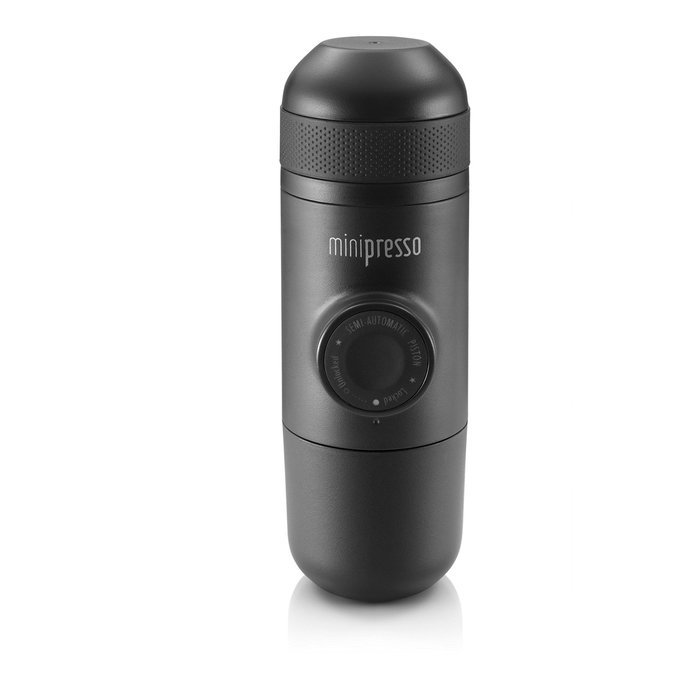 Minipresso GR by WACACO Portable Hand Held Espresso Maker, Black N6