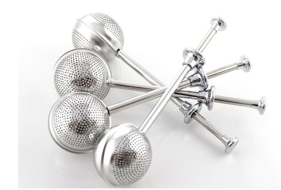 LOYAL FOLLOWERS Tea Infuser - Stainless Steel Tea Ball- Single Cup- Long Handle Tea Infuser - Perfect Strainer... N2