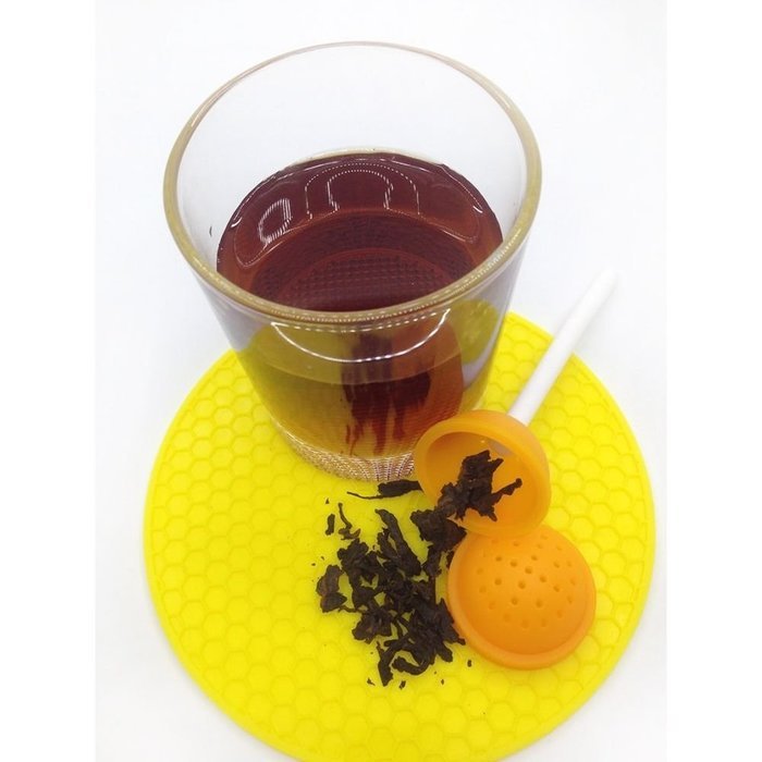 MAXGOODS Fine Silicone Sweet Tea Infuser Candy Lollipop Loose Leaf Mug Strainer Cup Steeper 2-Pack N2