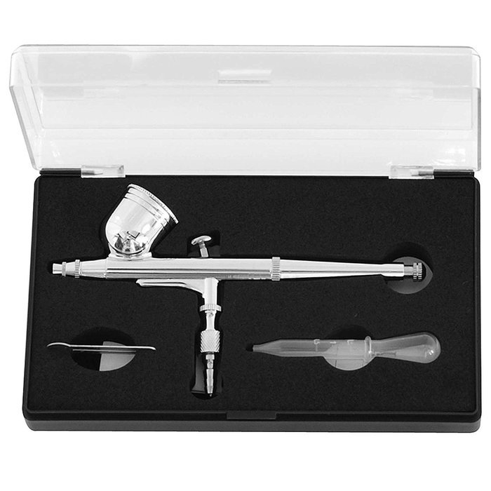 PointZero Professional Airbrush Cake Decorating Set - 12 Chefmaster Colors N2