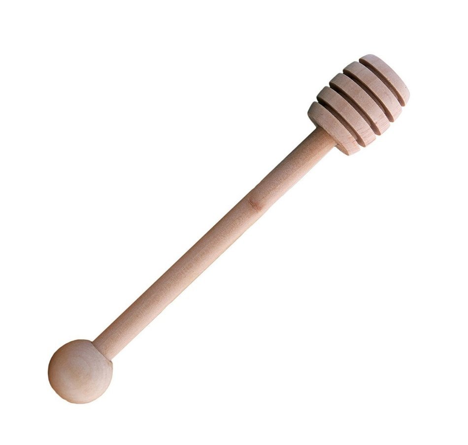 Dealglad&reg; 50Pcs Portable Mini Wooden Jam Honey Dipper Stirring Rod Honey Muddler Stick Spoons N5