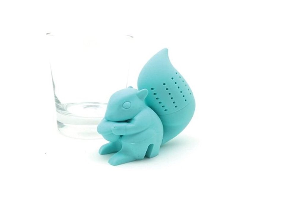 Graces Dawn&reg; Faucet Tea Infuser 100% Food Grade Silicone Available dishwasher for cleaning (Squirrel Shape) N5