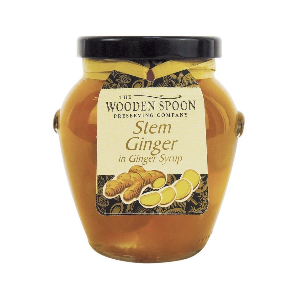 The Wooden Spoon Preserving Company Stem Ginger in Ginger Syrup, 13.9oz