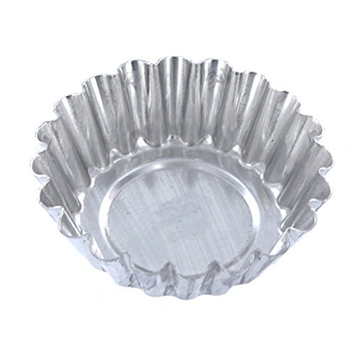 Mini Tartlet Pan 1-1/2 x 3/4 Inches, 5 Count by Fat Daddio's