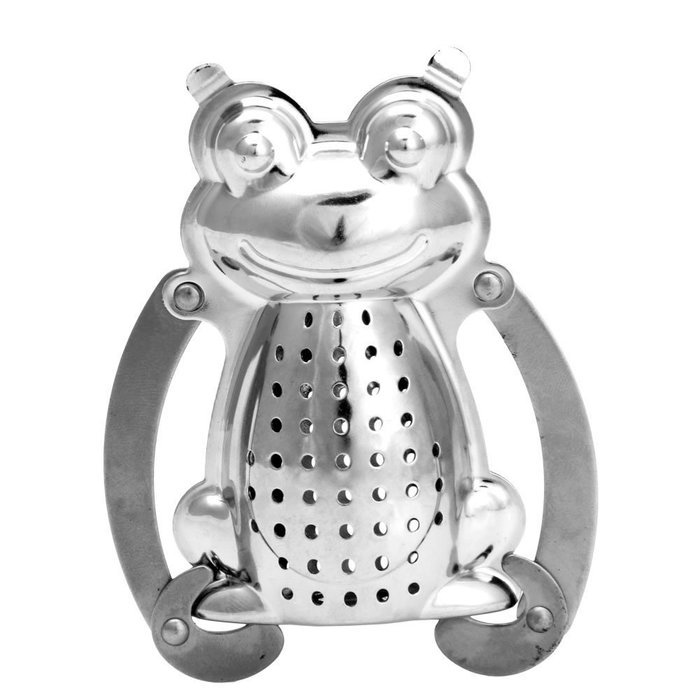 Kangnice Stainless Frog Tea Infuser Diffuser Loose Leaf Strainer Herbal Spice Filter New N2