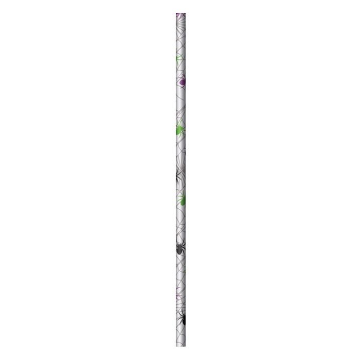 Creative Converting 24 Count Paper Straws, Ghosts and Bats N2