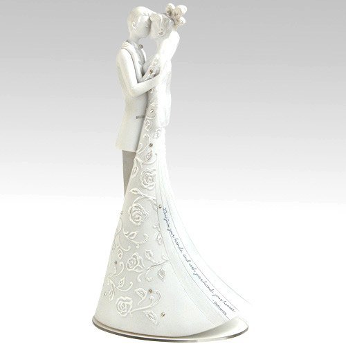 "First Dance" Bride and Groom Wedding Cake Topper N2