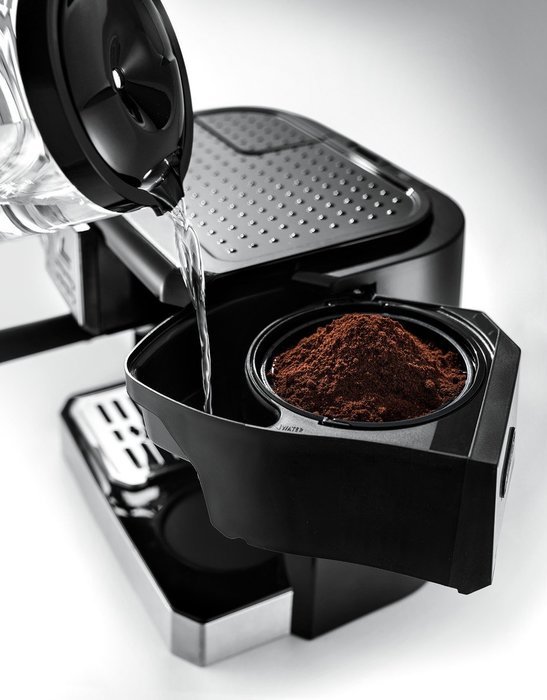 DeLonghi America BCO430 Combi Coffee and Espresso Machine, Silver N6