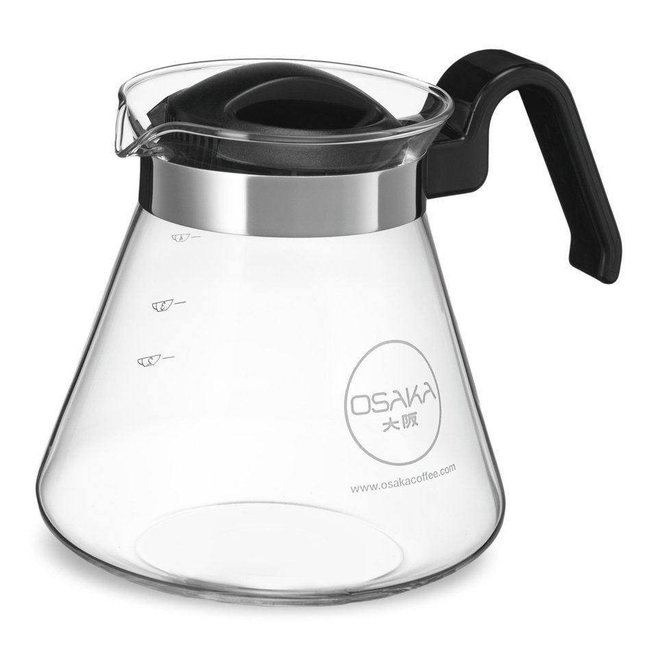 Osaka 6 Cup (30oz/900ml) Cold Brew Coffee Dripper, Adjustable Dripper with Glass Carafe "Mount-fuji" N2