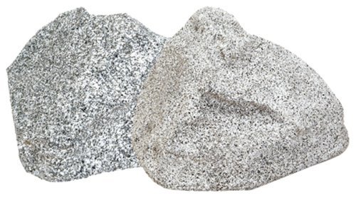 TIC OUTDOOR TFS5WG 100-Watt Terra-Forms Rock Speakers (White Granite)