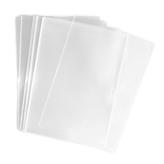 Baking Addict 100 Crystal Clear Cello Packaging Party Favor Cellophane Gift Basket Treat Bags (7" x 10") N2