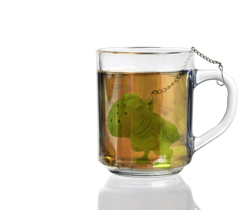 Barbuzzo T-Rex Tea Infuser, Green N3