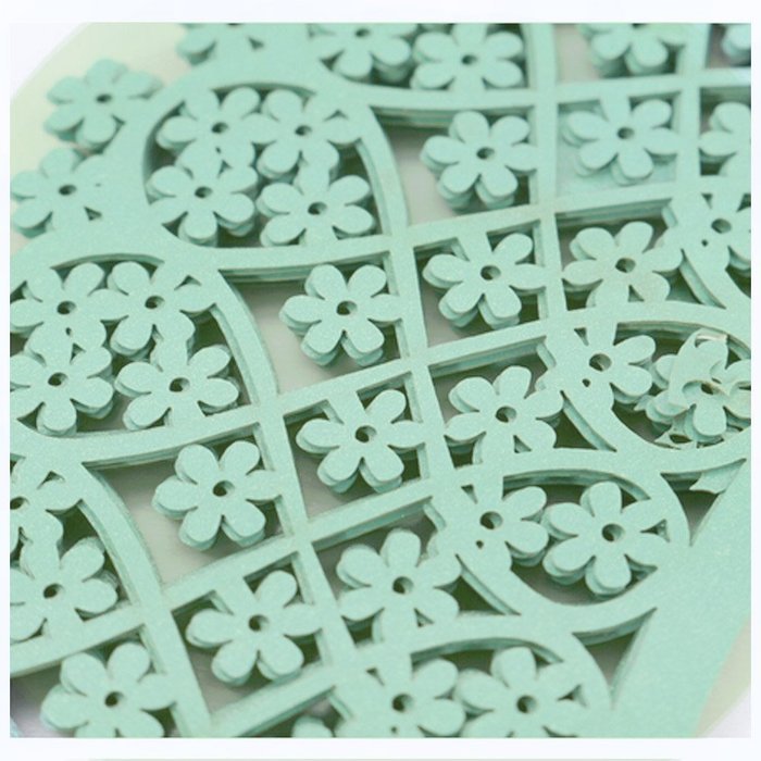 HUAL Cupcake Wrappers 50 Filigree Artistic Bake Cake Paper Cups Flowers Lace Laser Cut Liner Baking Cup Muffin... N10