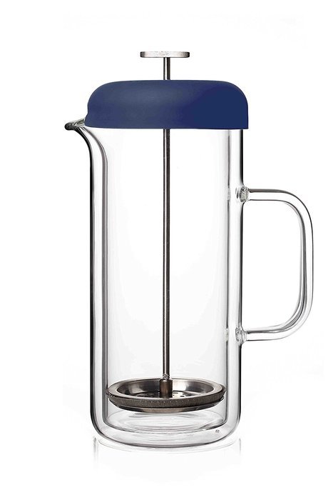 Viva Scandinavia Classic Double Wall Coffee Press, Midnight, Midnight
