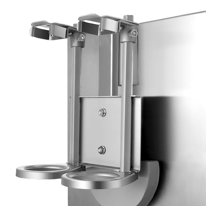 Happybuy Milk Tea Shaker Double Frame Milk Tea Shaking Machine 400r/min Stainless Steel Auto Tea Milk Making Machine... N4