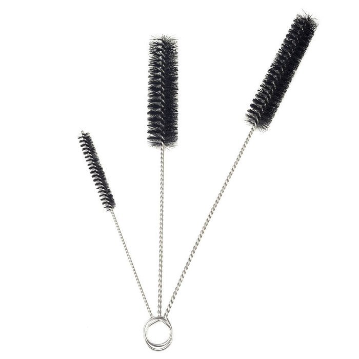 eBoot Nylon Nipple Bottle Brushes Tube Brush Cleaning Brush Set, Set of 9 N5