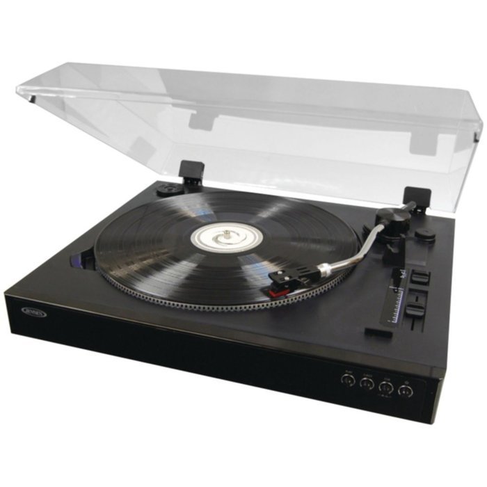 JENSEN JTA-470 Professional 3-Speed Stereo Turntable with Speed Adjustment Consumer Electronics