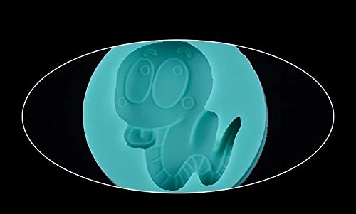 Topnew-Candy Cavity Silicone Chocolate Mold Candy and Gummy Moulds Snake Baby H1880 N3