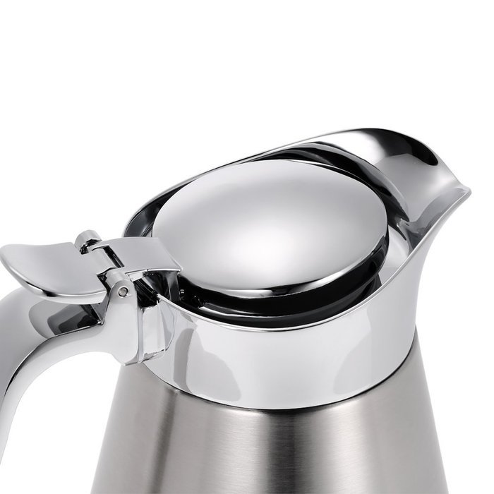 Anself Large Capacity Stainless Steel Vacuum Carafes Thermal Coffee Pot Thermo Jug Double Wall Insulated Water... N5