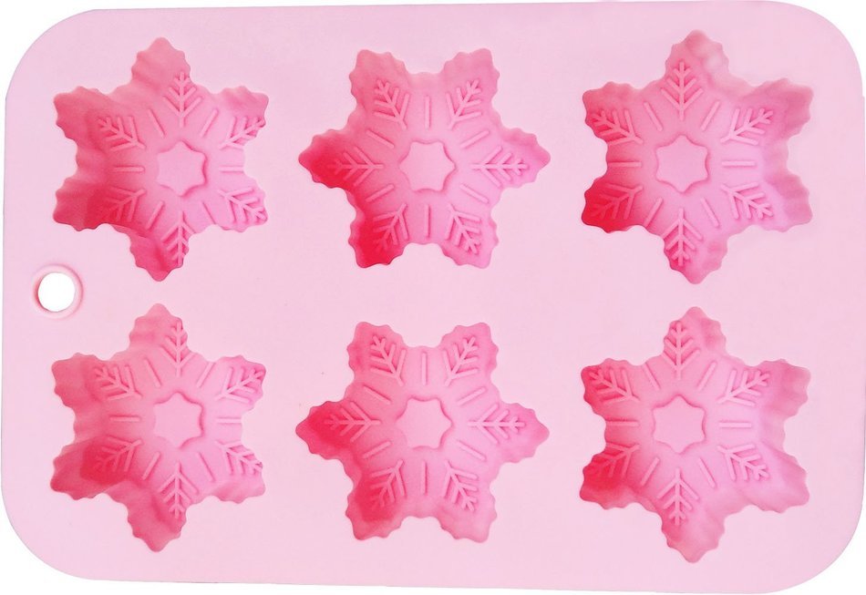 Mini Skater Set of 2 Psc 12-cavity Silicone Christmas Silicone Mold for Making Soap, Candle, Candy, Chocolate,... N9
