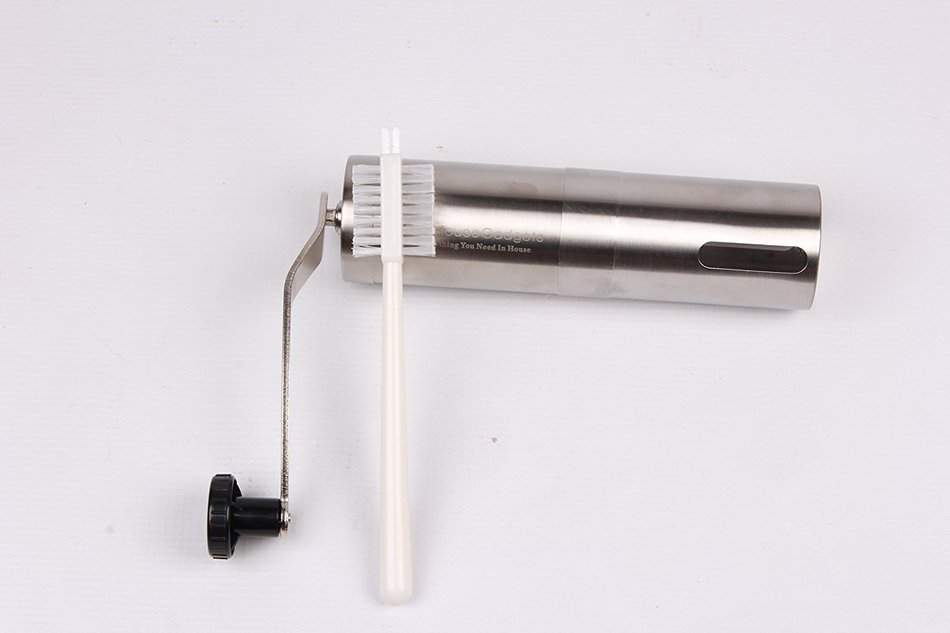 Your House Gadgets Nice Stainless Steel Coffee Grinder - Portable Coffee Mill Grinder With Window, Compact, Traveling... N6