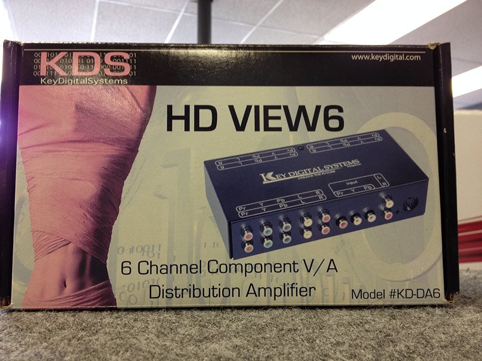 HD VIEW6 6 Channel Distribution Amplifier N2