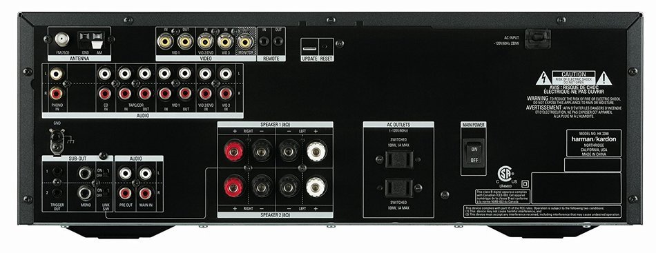 Harman Kardon HK 3390 80W Stereo Receiver (Discontinued by Manufacturer) N2