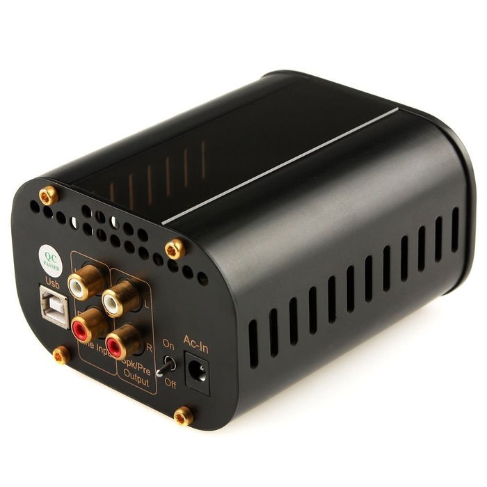 RACOON SG300 24Bit/96KHz USB Decoder DAC tube amp Black N2