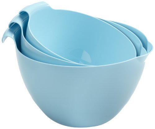 3 Piece Mixing Bowl Set Color: Light blue