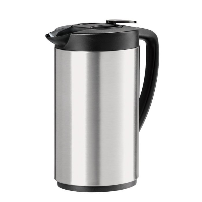 Oggi 6566.0 Stainless Steel Oval Carafe, 1 Liter Capacity