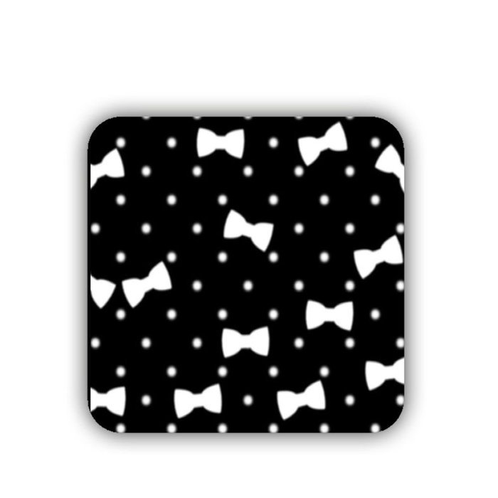 Generic Cup Mat With Bow Pretty Mdf Material N5