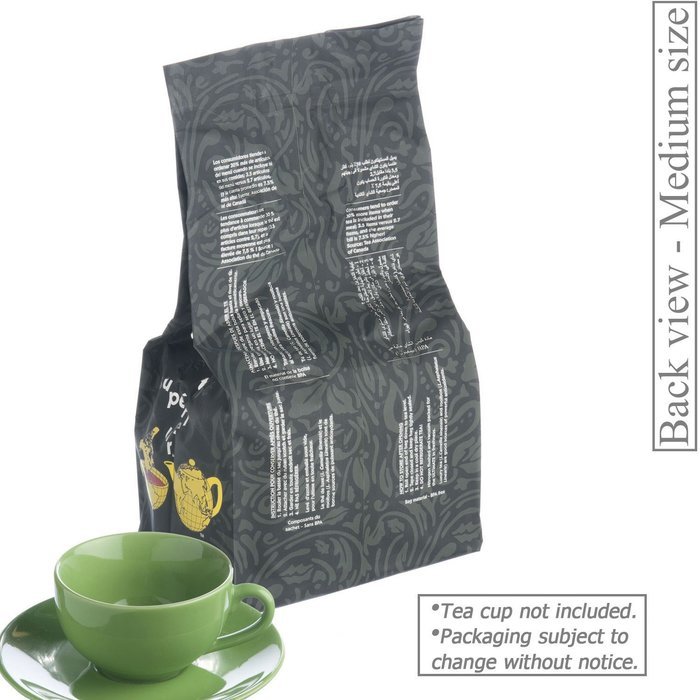 Metropolitan Tea 200 Count Pyramid Shaped Teabags, Peach Apricot N3