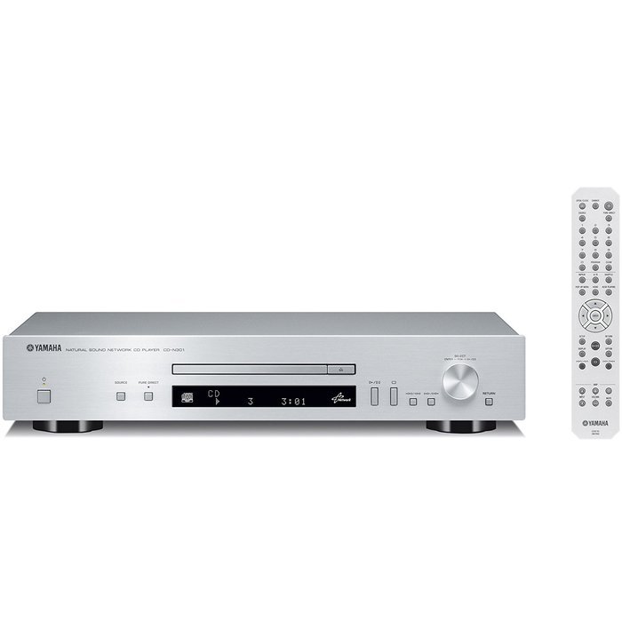 Yamaha CD-N301 (S) network CD player 192kHz / 24bit high resolution sound source corresponding Silver N3
