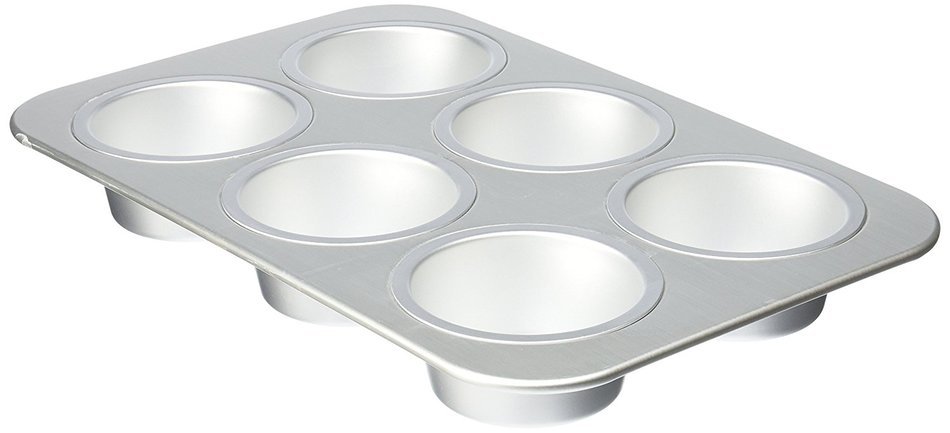 Wilton Aluminum 6-Cup Jumbo Muffin Pan N2