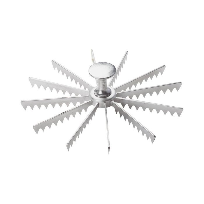 FortheChef's Cast Aluminum 10-Cut, Pie/Cake Marker